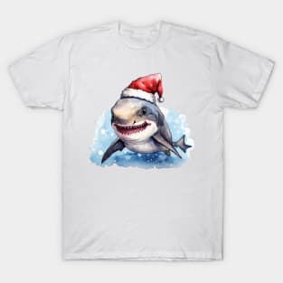 Christmas Shark T-Shirt